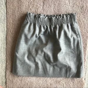 J.Crew paper bag wool skirt